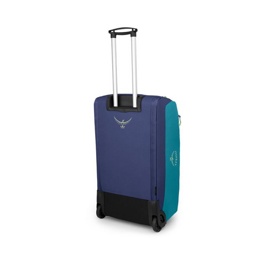 Osprey Daylite Wheeled Duffel 85 BLUE SPIKEMOSS/ALKALINE Hiking Day Pack