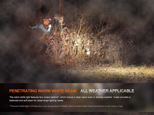 FENIX HM65R-T V2.0 Luminus SST40 & OSRAM GW PUSTA1.PM LED headlamp