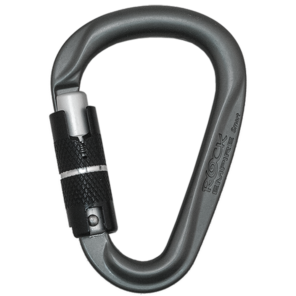 Rock Empire HMS Smart 3T grey Carabiner