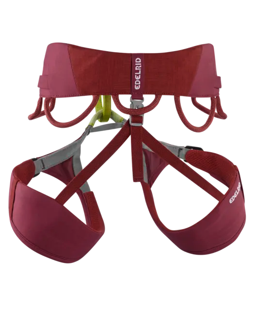 Edelrid Jayne IV Rhubarb Red Climbing Harness