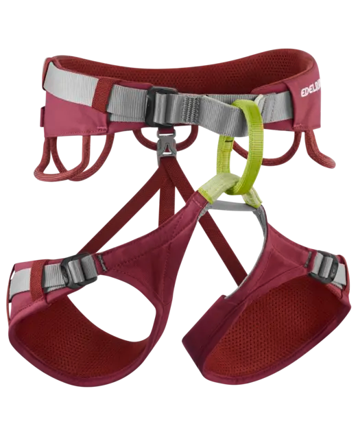 Edelrid Jayne IV Rhubarb Red Climbing Harness
