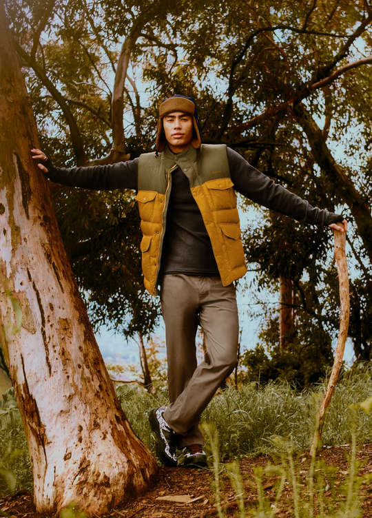 Prana Mens Brion Pant 32inch Inseam Mud