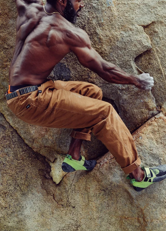 Prana Mens Yucca Valley Pant 32inch inseam Sepia