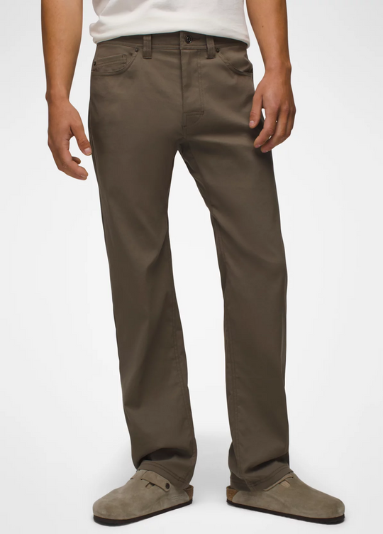 Prana Mens Brion Pant 32inch Inseam Mud