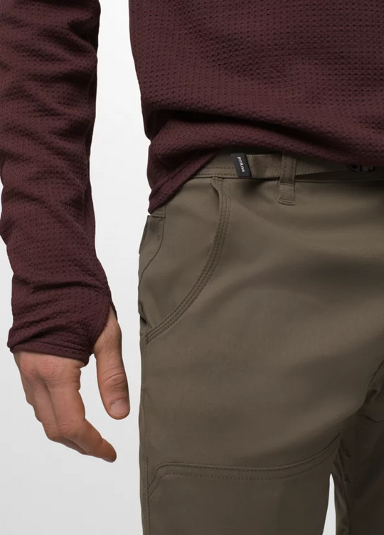 Prana Mens Stretch Zion Pant 32 Slate Green