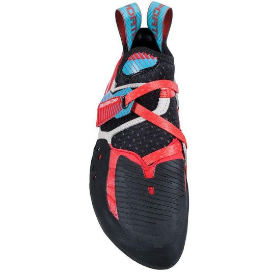 La Sportiva Solution Comp Womens Hibiscus/Malibu Blue Climbing Shoe