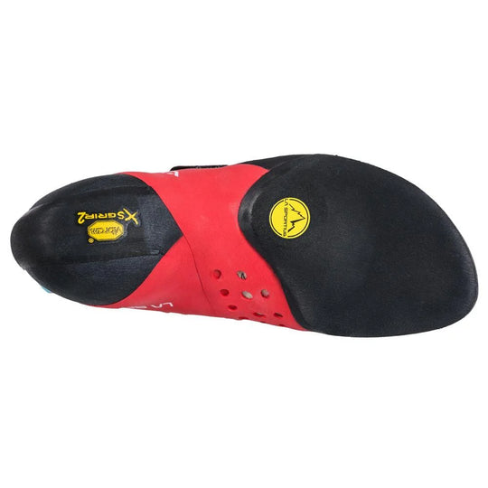 La Sportiva Solution Comp Womens Hibiscus/Malibu Blue Climbing Shoe