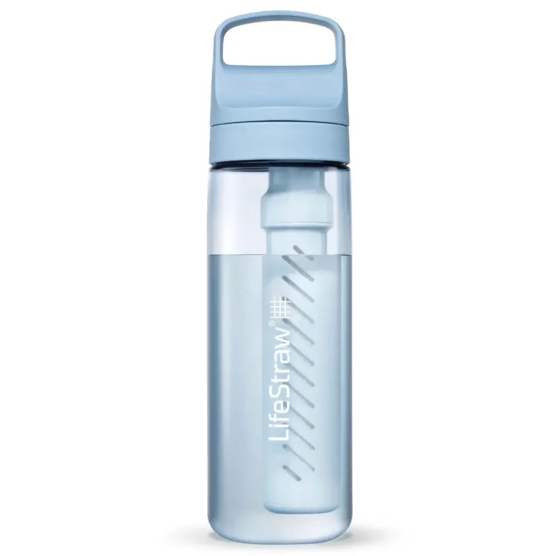 LifeStraw Go 2.0 Water Filter Bottle 650ml Icelandic Blue