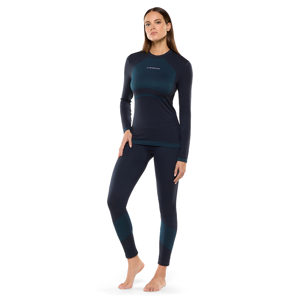 La Sportiva Synth Light Longsleeve Womens Storm Blue/Lagoon