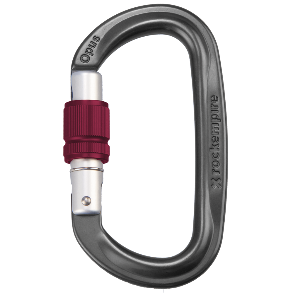 Rock Empire Opus Screw anthracite Carabiner