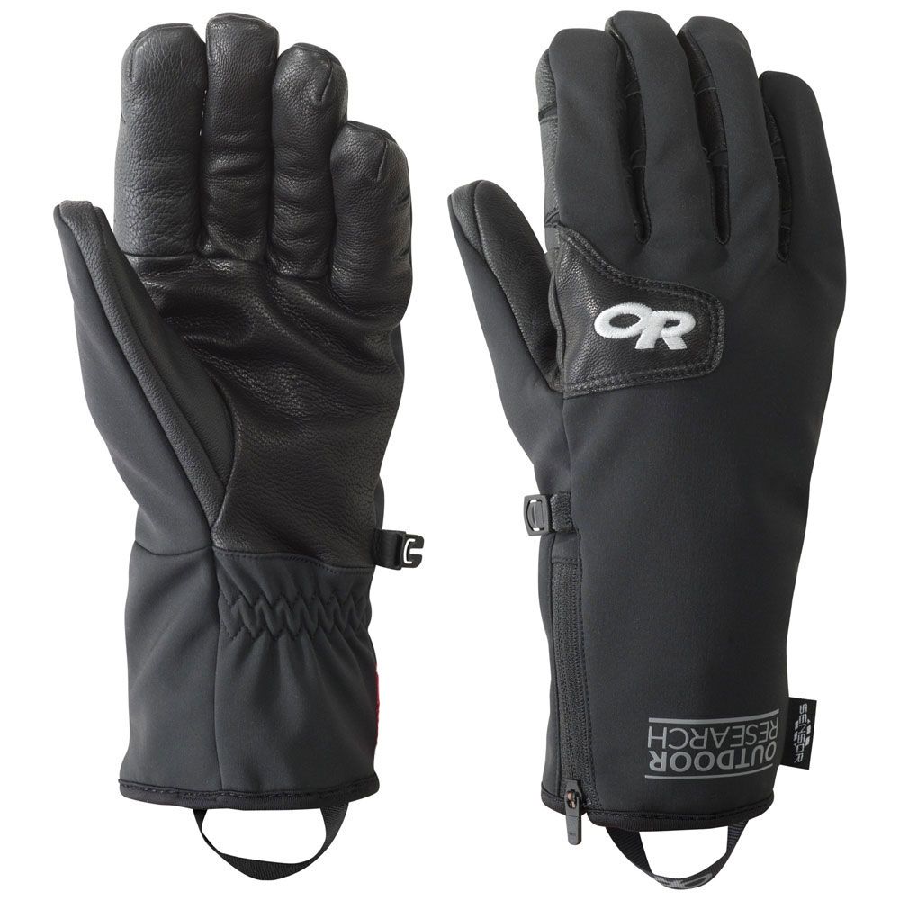 Outdoor Research Womens Stormtracker Sensor Gloves Black