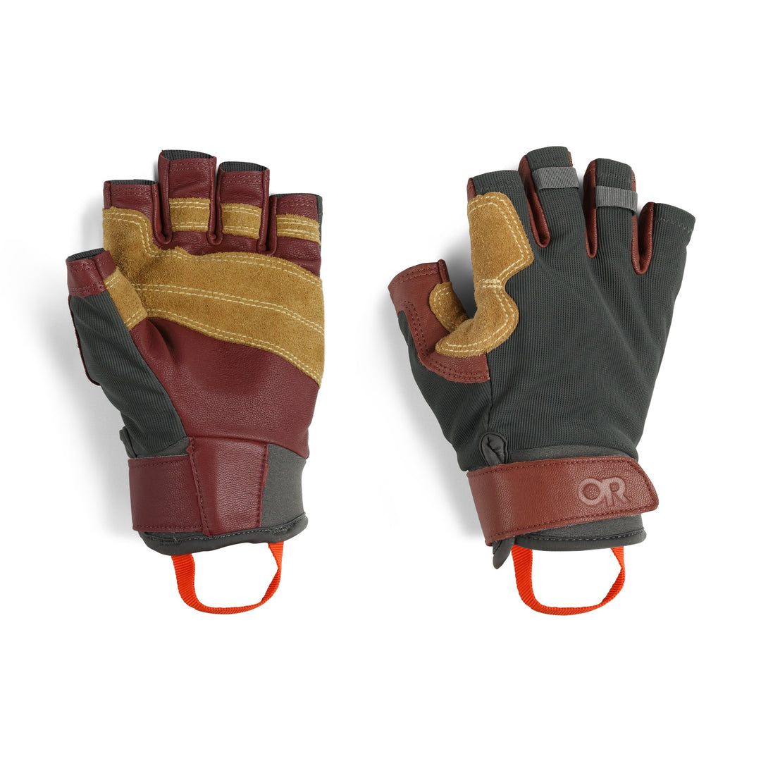Outdoor Research Fossil Rock II Gloves Charcoal/Brick