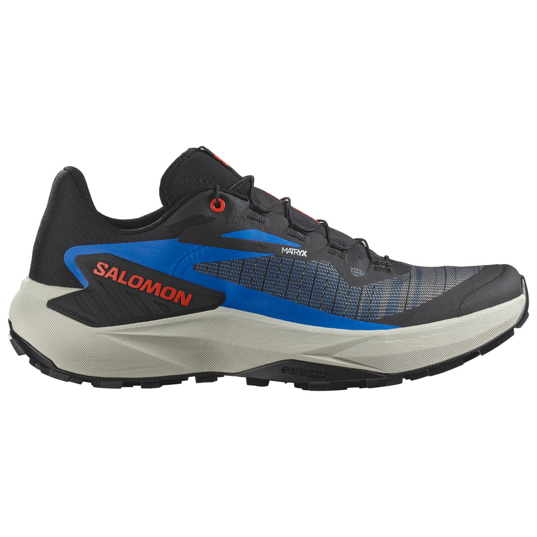 Salomon Genesis Mens Train Running Shoe - Black/French Blue/Chert