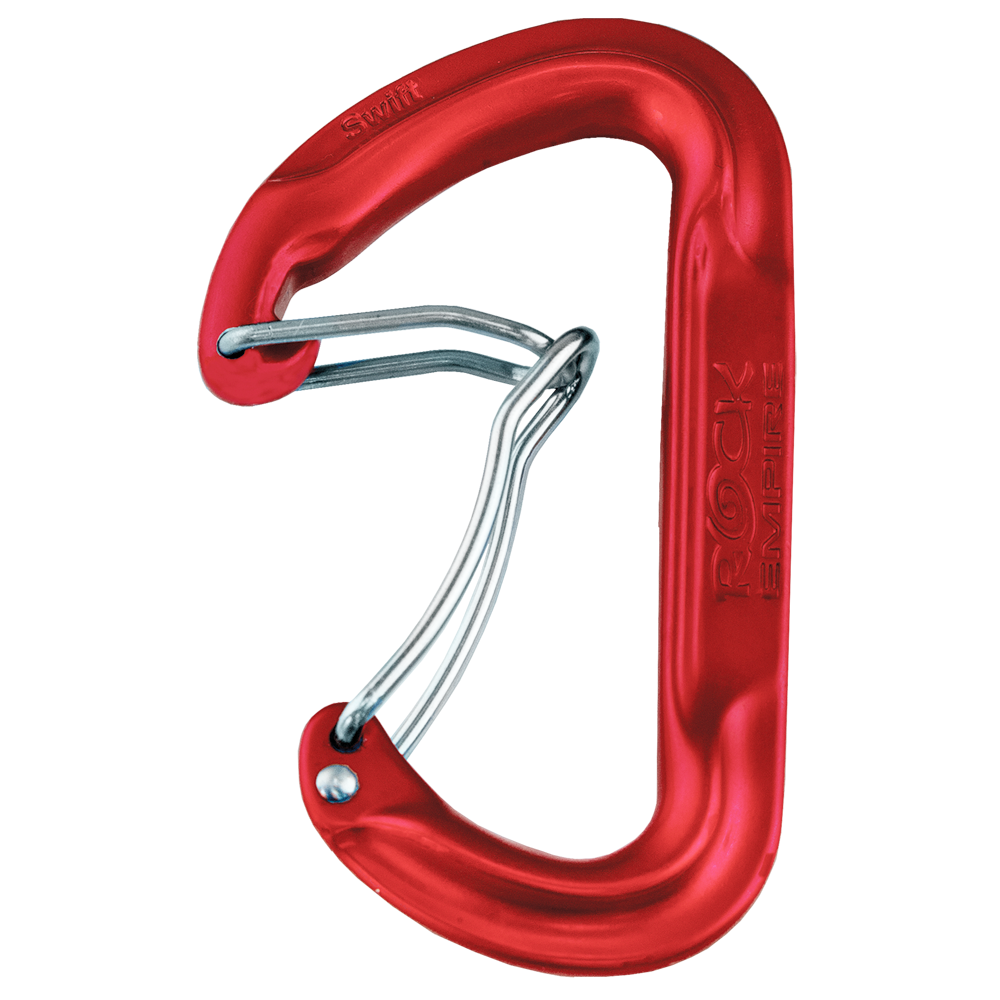 Rock Empire Swift Click red Carabiner