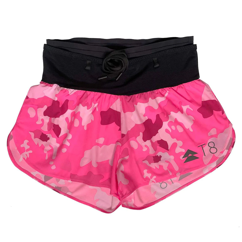 T8 Sherpa Shorts V2 Female Camo Pink