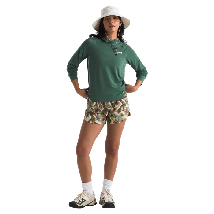 The North Face Women's Adventure Sun Hoodie Duck Green