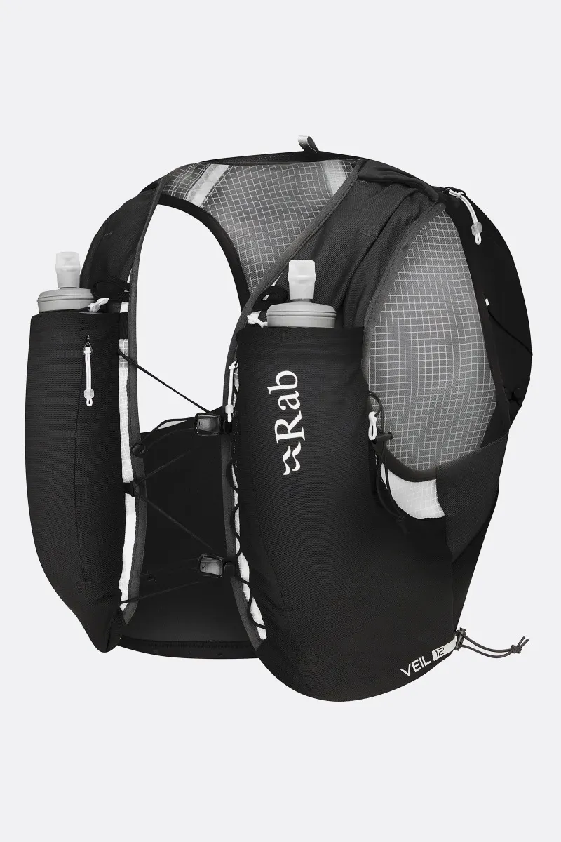Rab Veil 12 Black Running Vest