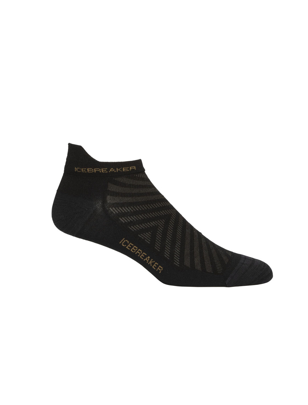 Icebreaker Mens Run+ Ultralight Micro Black
