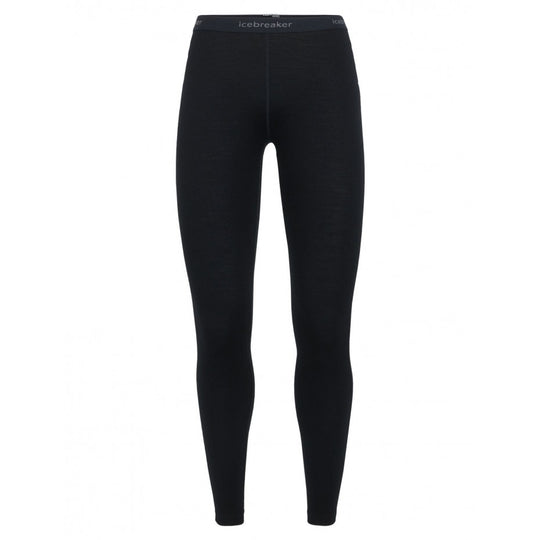 Icebreaker Womens 260 Tech Leggings BLACK
