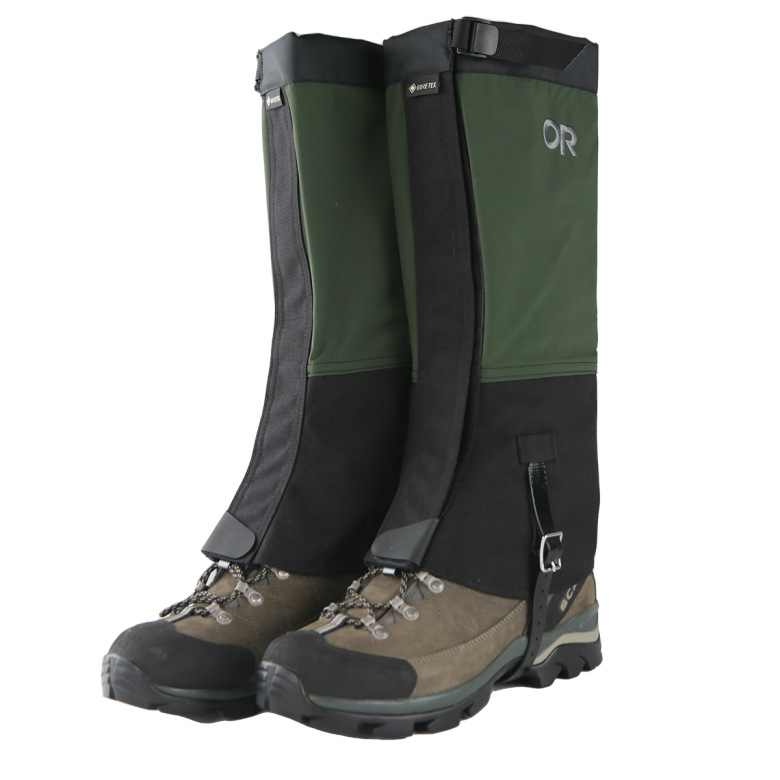 OUTDOOR RESEARCH WOMEN Crocodile Gaiters Verde/Black