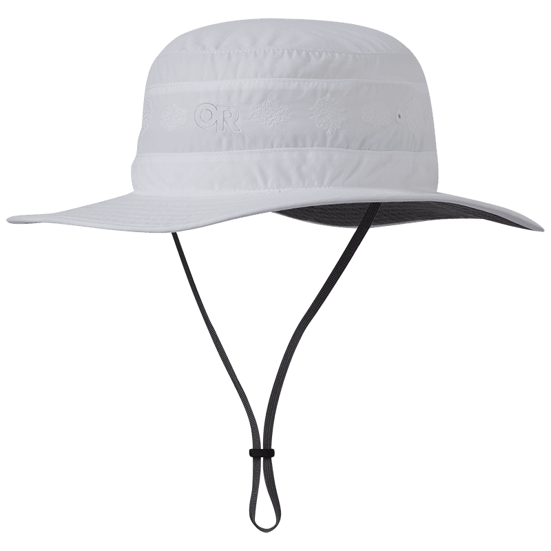 Outdoor Research Womens Solar Roller Sun Hat quartz-rice embroidery