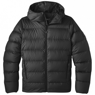 Outdoor Research Mens Coldfront Down Hoodie black
