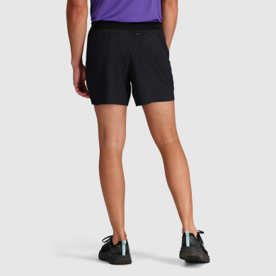 OUTDOOR RESEARCH Mens Swift Lite Shorts - 5 Inch Inseam Black