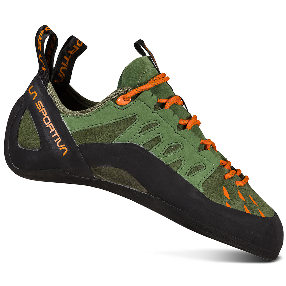 La Sportiva Tarantulace Olive/Tiger Climbing Shoe – Summit Gear