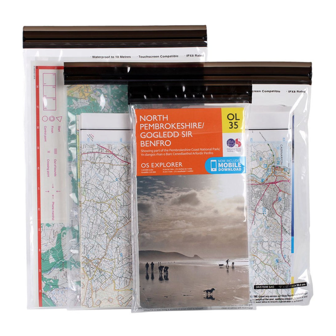 Life Venture DriStore LocTop Bags - For Maps
