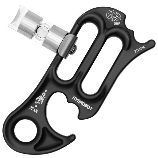 Kong 800.1A Hydrobot Descender Anodised Black