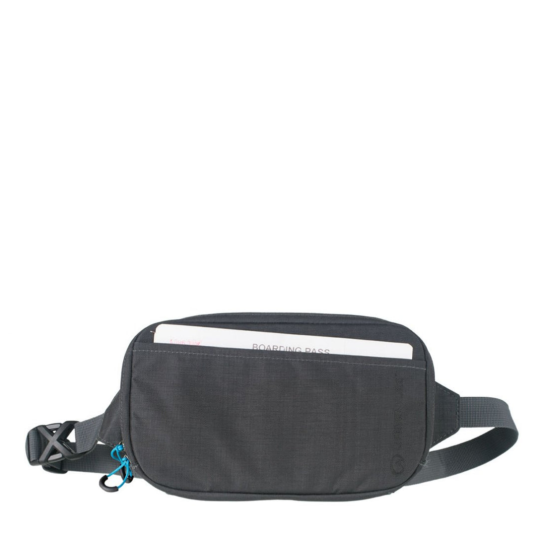 Life Venture RFID Travel Belt Pouch Grey