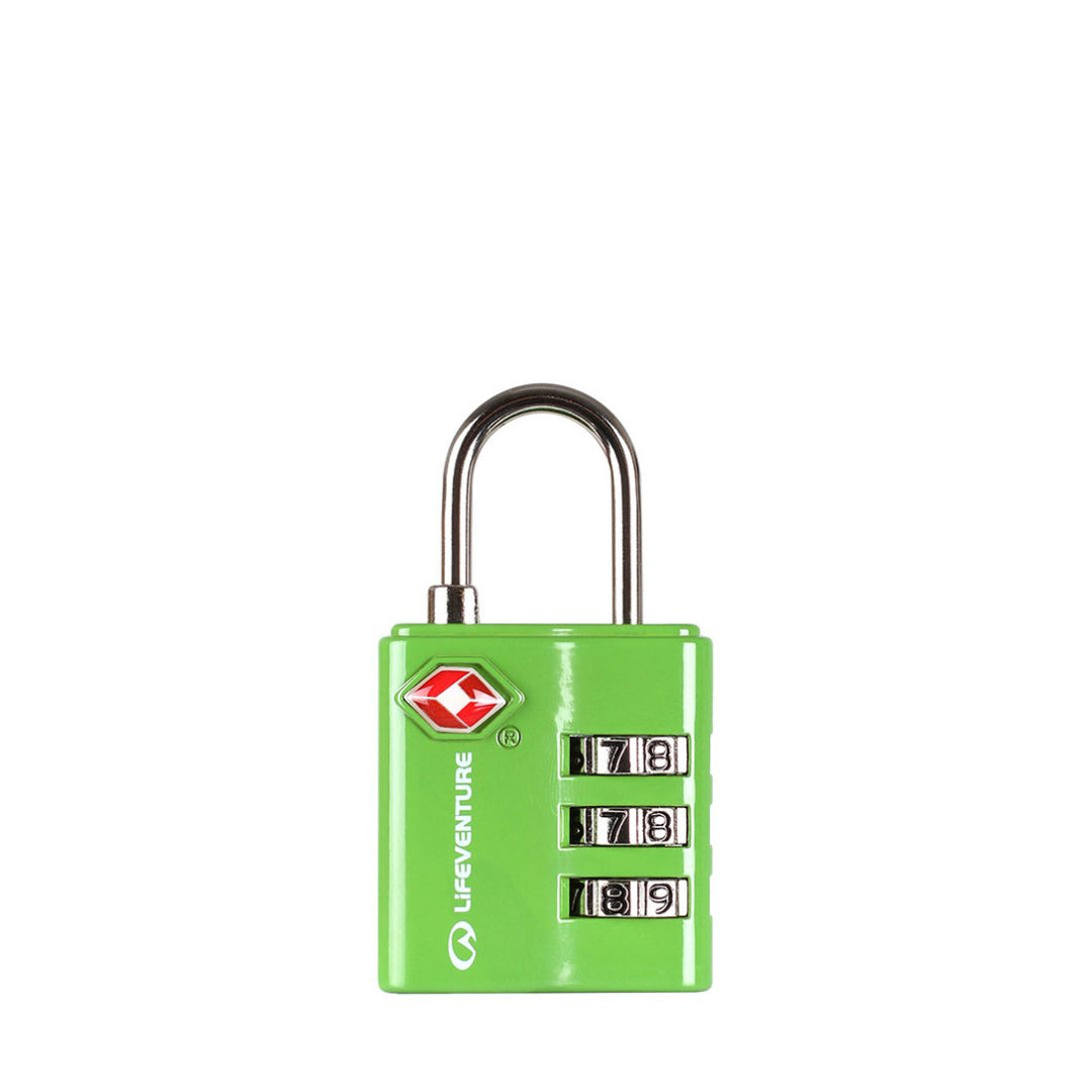 Life Venture TSA Combi Lock Green