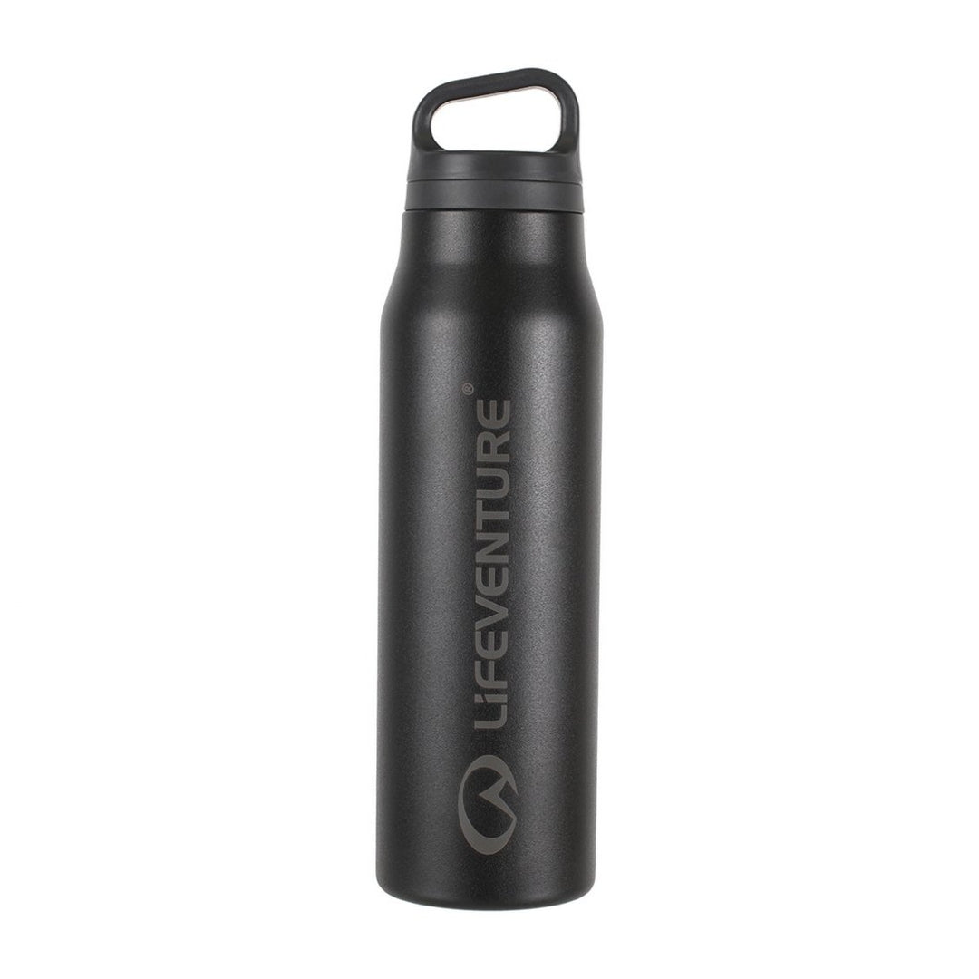 LIFE VENTURE HOT & COLD VACUUM FLASK MATTE BLACK