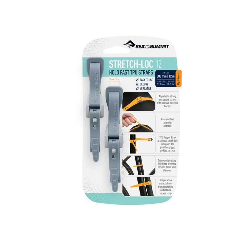 Sea To Summit Stretch-Loc 12mm x 300mm TPU Straps