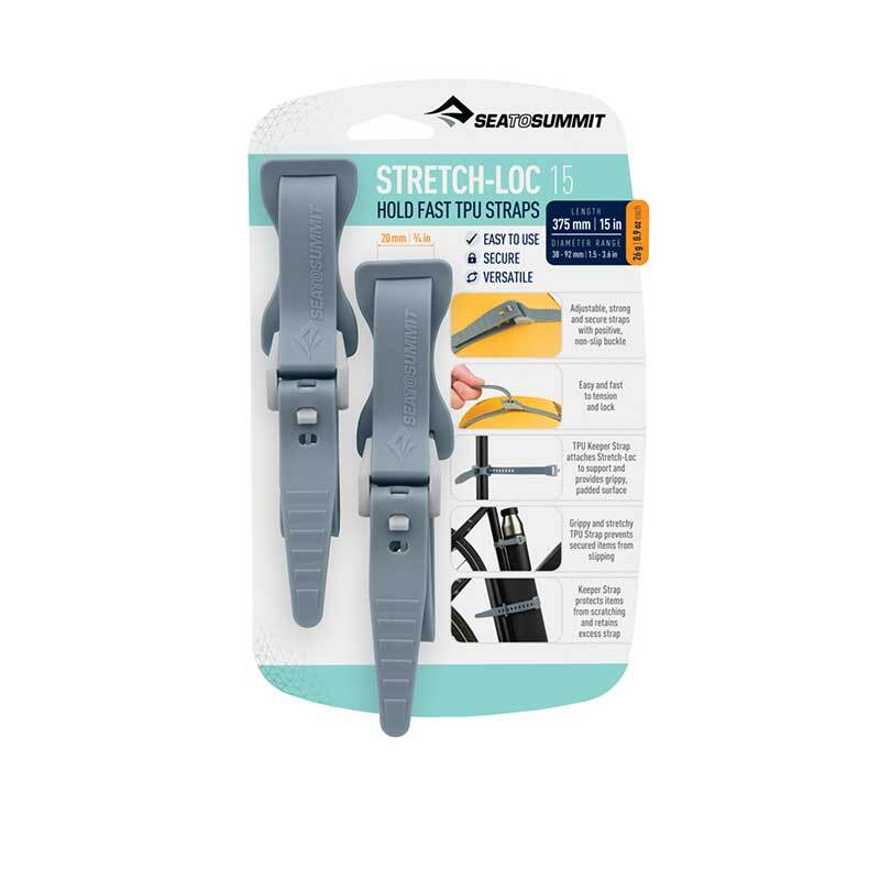 Sea To Summit Stretch-Loc 20mm x 375mm TPU Straps
