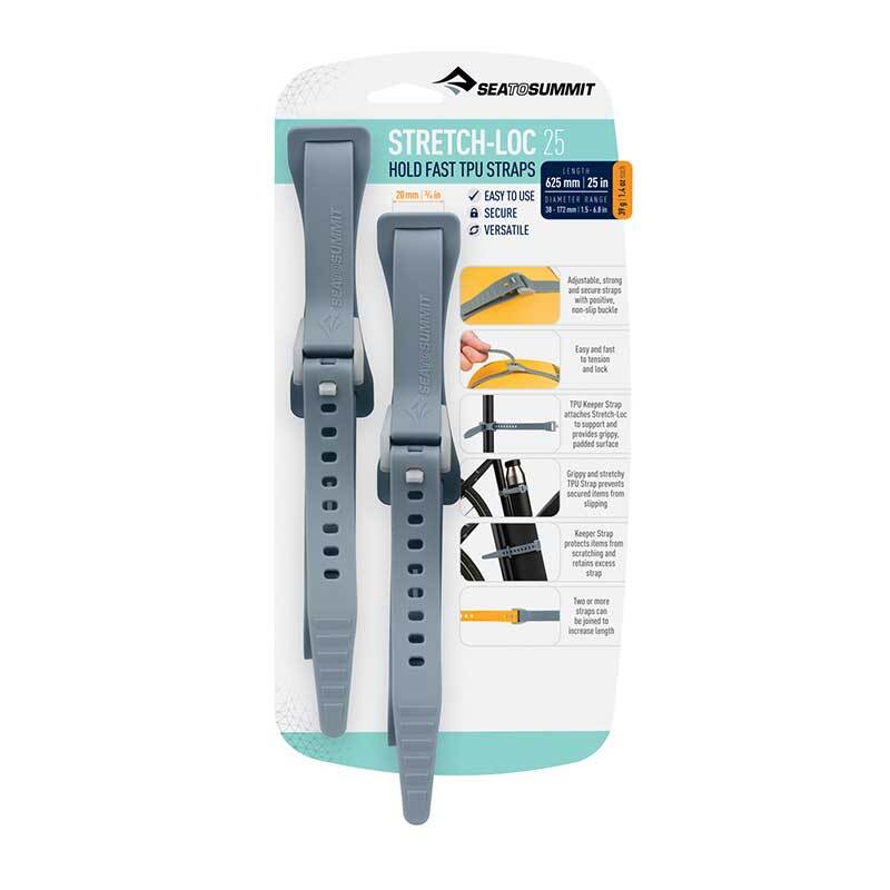 Sea To Summit Stretch-Loc 20mm x 625mm TPU Straps