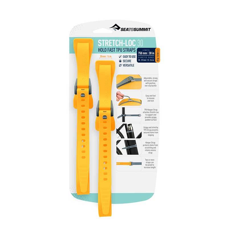 Sea To Summit Stretch-Loc 20mm x 750mm TPU Straps