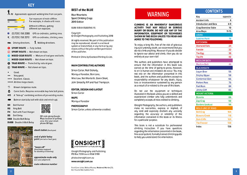 Best of the Blue Climbing Guidebook 2019