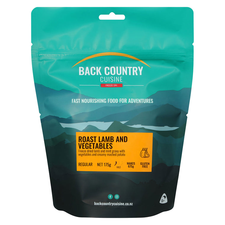 BACKCOUNTRY ROAST LAMB AND VEGES DOUBLE