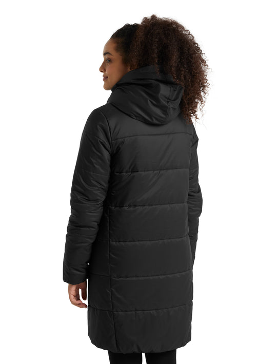 Icebreaker Womens Collingwood 3Q Hooded Jacket Black