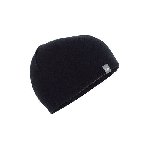 Icebreaker Adult Pocket Hat Black/Gritstone HTHR