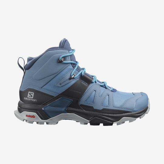 Salomon X Ultra 4 Mid GTX W Copen Blue/Black/Dark Denim