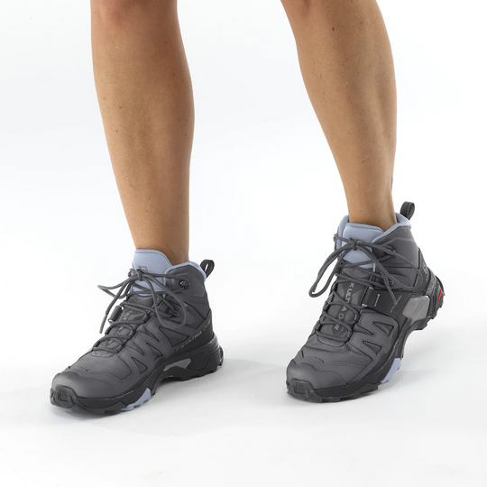 Salomon X ULTRA 4 MID GTX W Magnet/Black/Zen Blue