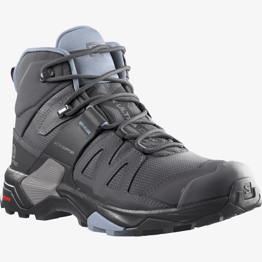 Salomon X ULTRA 4 MID GTX W Magnet/Black/Zen Blue