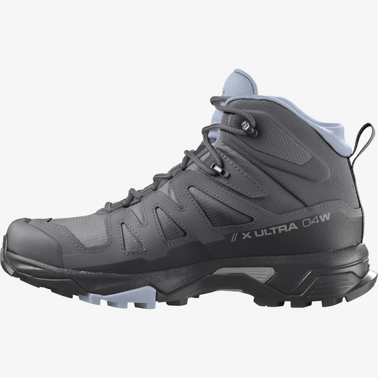 Salomon X ULTRA 4 MID GTX W Magnet/Black/Zen Blue