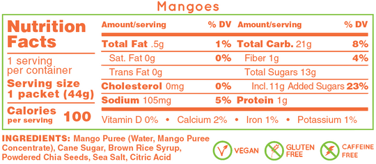 Huma Energy Gels Original Mango