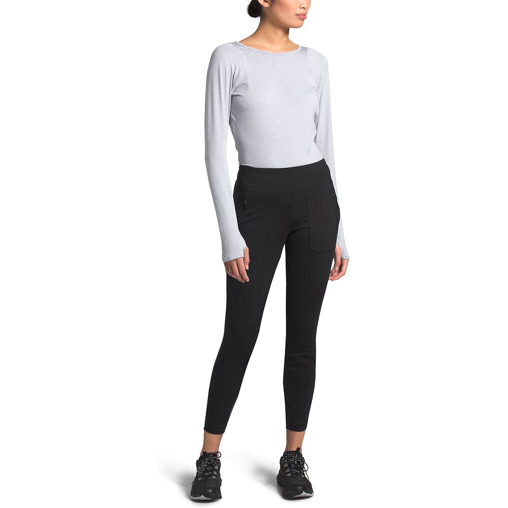 The North Face Training Midline high waist 7/8 leggings with pocket in  black