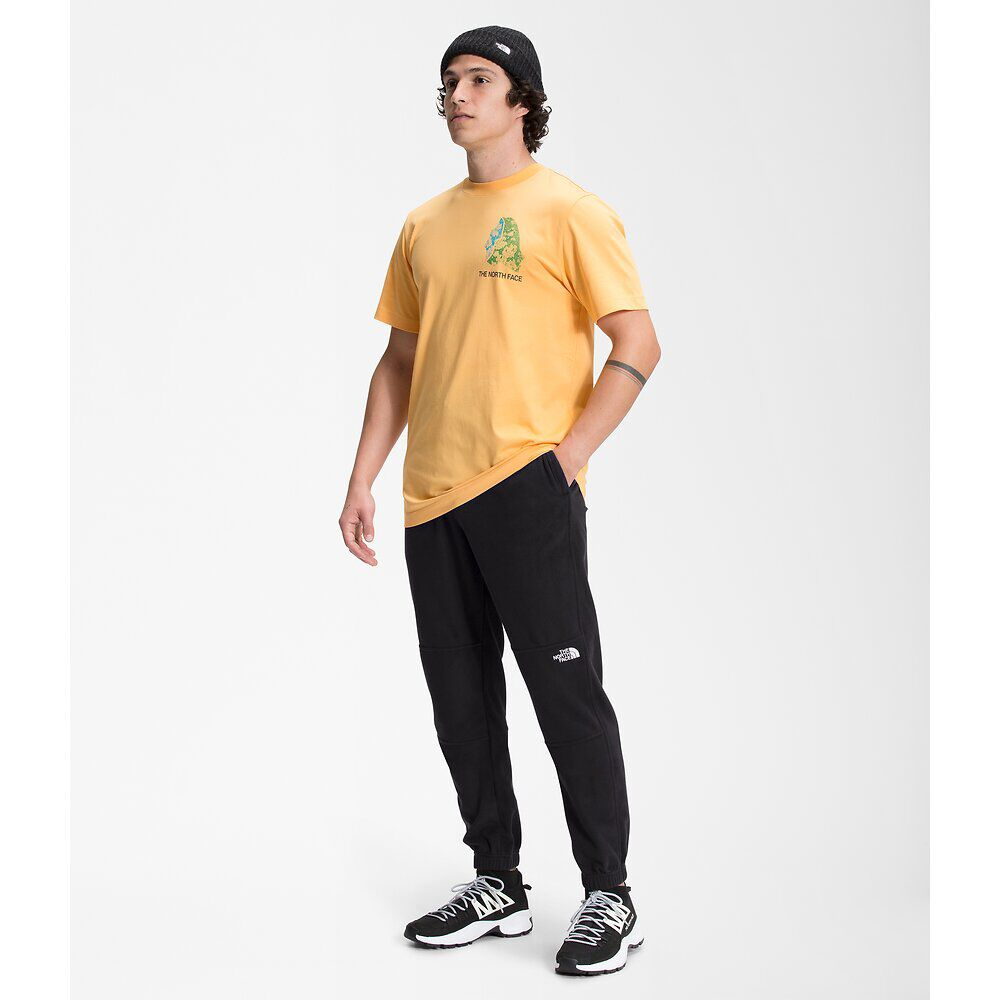 THE NORTH FACE Mens TKA Glacier Fleece Pants TNF Black