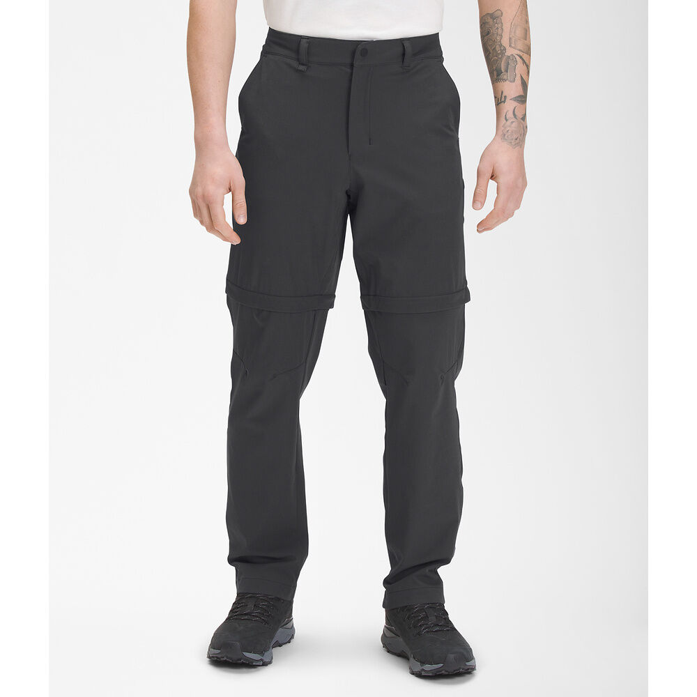 The North Face Mens Paramount Convertible Pant Asphalt Grey Regular Summit Gear