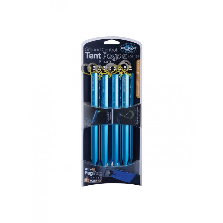 sea to summit tent pegs STS GROUND CONTROL TENT PEGS 8PK – Summit Gear